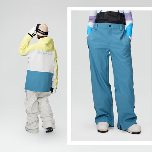 【10月上旬発送予定】 ASHGREEM アッシュグリーム スノーボードウェア 3レイヤー パンツ AGP3L-230